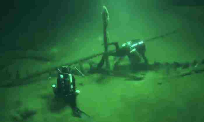 В Черном море обнаружен древнейший греческий корабль