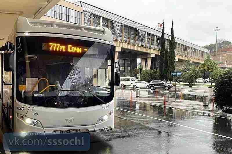 Из аэропорта Сочи на горнолыжные курорты доставит новый шаттл ﻿Специальный автобус №777 запустили 2…