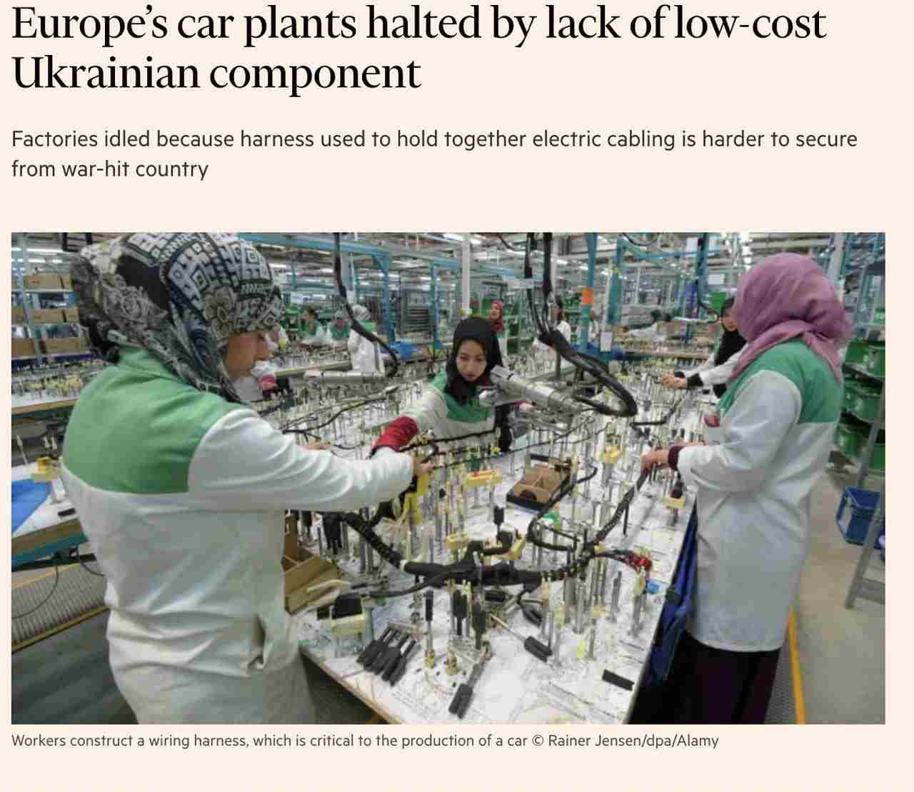 BMW и Volkswagen приостанавливают работу заводов по всей Европе из-за нехватки деталей, которые импортировались…