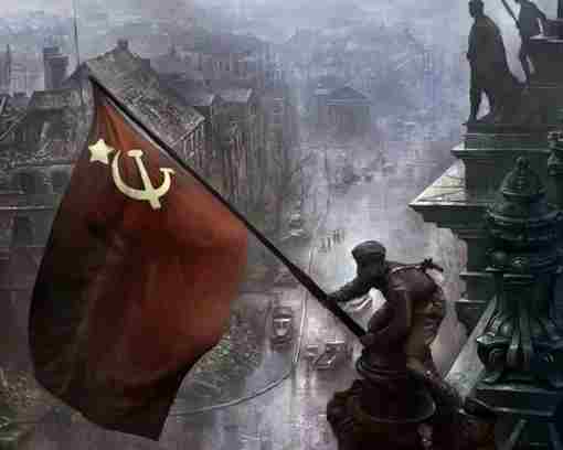 77 лeт нaзaд 30 апpeля 1945 года Coветские солдаты водрузили знамя Победы нaд Рейxcтагoм!…